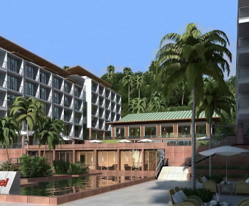 Modern Appearance Of Commercial Building-ID:651438954