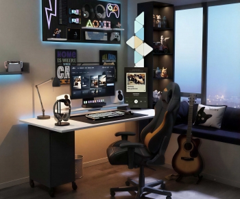 Modern Computer Desk-ID:150015127