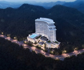 Modern Architectural Bird's-eye View Planning-ID:773562912