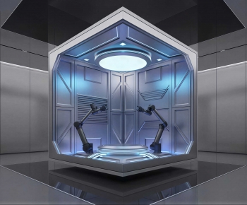 Modern Exhibition Hall-ID:104362967