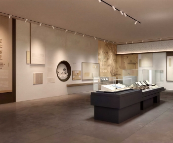 New Chinese Style Exhibition Hall-ID:646621947