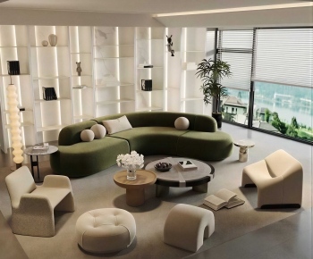 Modern A Living Room-ID:401631124