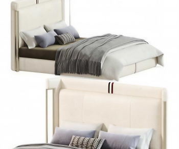 Modern Double Bed-ID:114084014