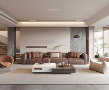 Modern A Living Room-ID:257246977
