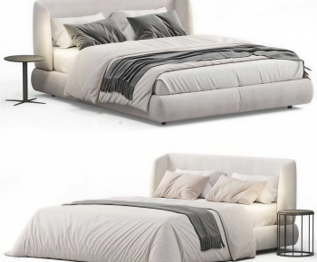 Modern Double Bed-ID:717092997