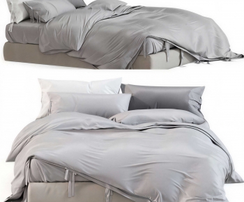 Modern Double Bed-ID:143784059