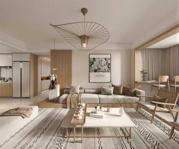 Modern A Living Room-ID:774888041