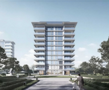 Modern Residential Building-ID:572124962