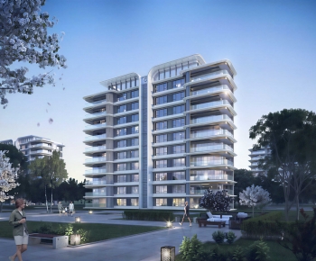 Modern Residential Building-ID:849819259