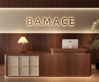 Modern Reception Desk-ID:683841945