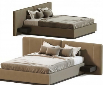 Modern Double Bed-ID:799137121