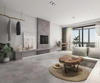 Modern A Living Room-ID:302742965