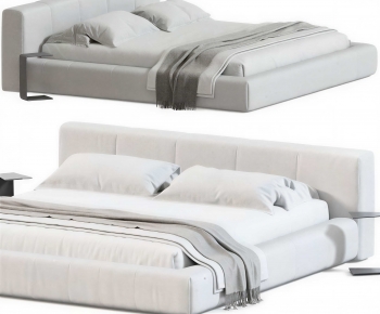 Modern Double Bed-ID:579881914