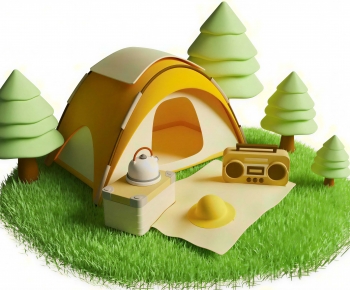 Modern Cartoon House-ID:677176006