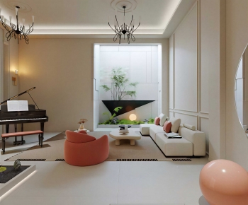 Modern A Living Room-ID:329993962