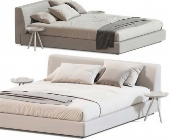 Modern Double Bed-ID:682342056