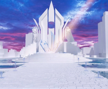 Modern Cartoon House-ID:374629539