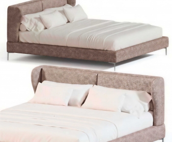 Modern Double Bed-ID:332370048