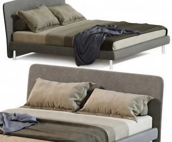 Modern Double Bed-ID:325304035