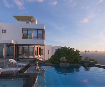 Modern Villa Appearance-ID:372972973