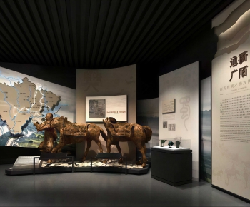 Modern Exhibition Hall-ID:822557933