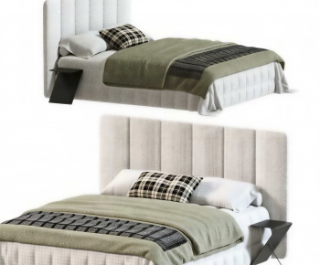 Modern Double Bed-ID:819545039