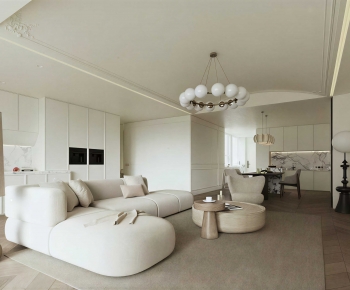 French Style A Living Room-ID:618452075