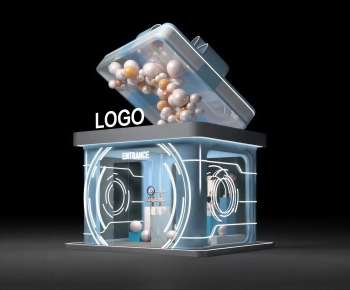 Modern Exhibition Hall-ID:776484011