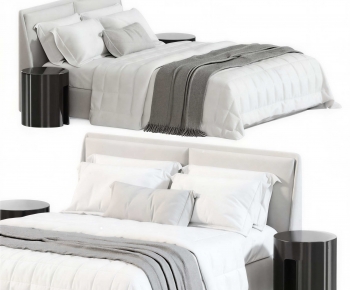 Modern Double Bed-ID:509068017