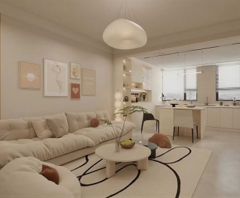 Modern A Living Room-ID:337261922