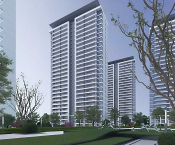 Modern Residential Building-ID:203960904