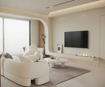 Modern A Living Room-ID:134207012