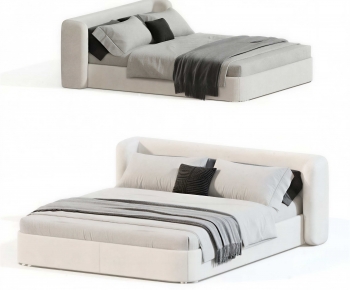 Modern Double Bed-ID:400142916