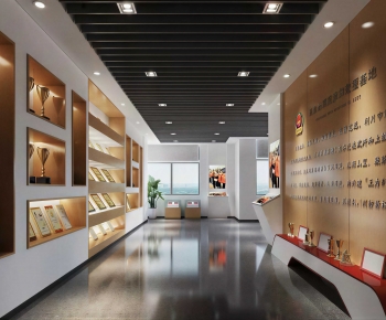 Modern Exhibition Hall-ID:494189027