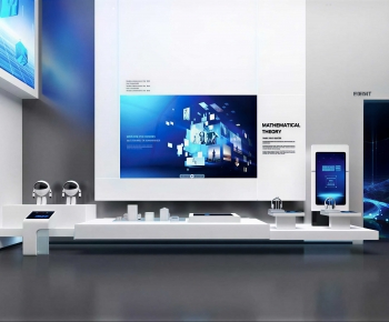 Modern Exhibition Hall-ID:809499037