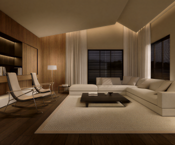 Modern A Living Room-ID:874161961