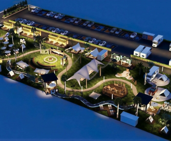 Modern Architectural Bird's-eye View Planning-ID:872164016