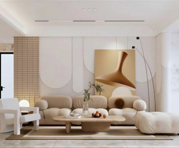 Modern A Living Room-ID:665369994