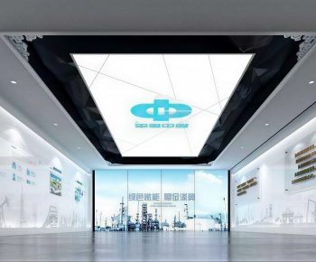 Modern Exhibition Hall-ID:644464971