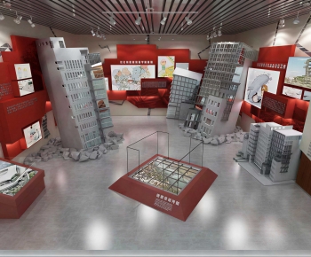 Modern Exhibition Hall-ID:594749932