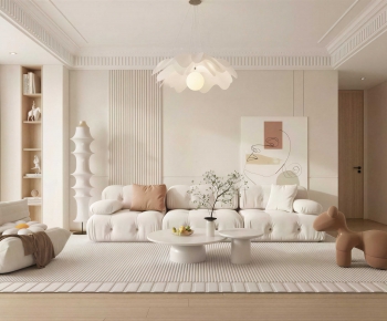 Modern A Living Room-ID:605189842