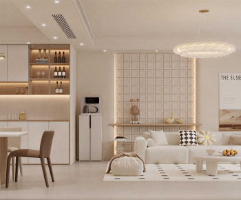 Modern A Living Room-ID:337376123