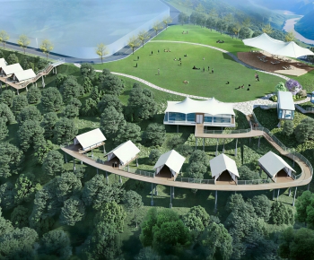 Modern Park Landscape-ID:271905908