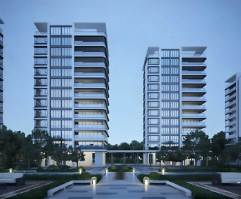 Modern Residential Building-ID:152371883