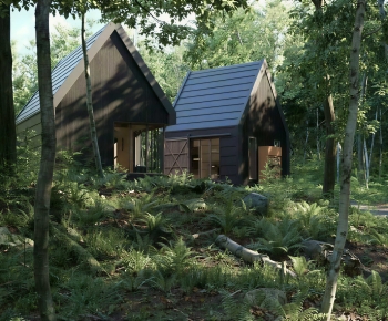 Modern Appearance Of Commercial Building-ID:519674065