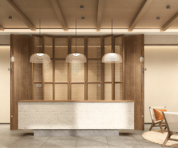 Wabi-sabi Style Lobby Hall-ID:383745914