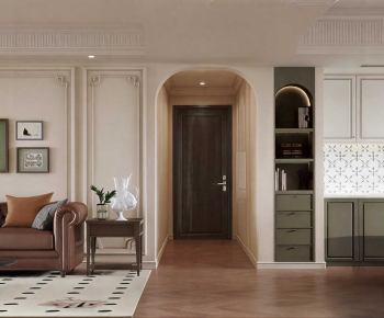 French Style A Living Room-ID:613003975