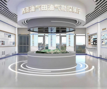 Modern Exhibition Hall-ID:138849979