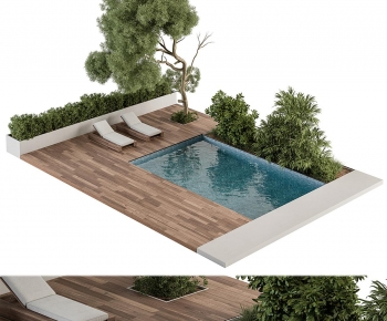Modern Swimming Pool-ID:291259337