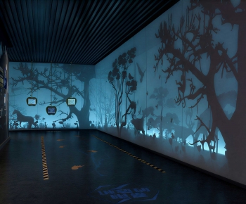 Modern Exhibition Hall-ID:323692086